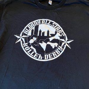 Albany All-Stars Roller Derby XL T-shirt